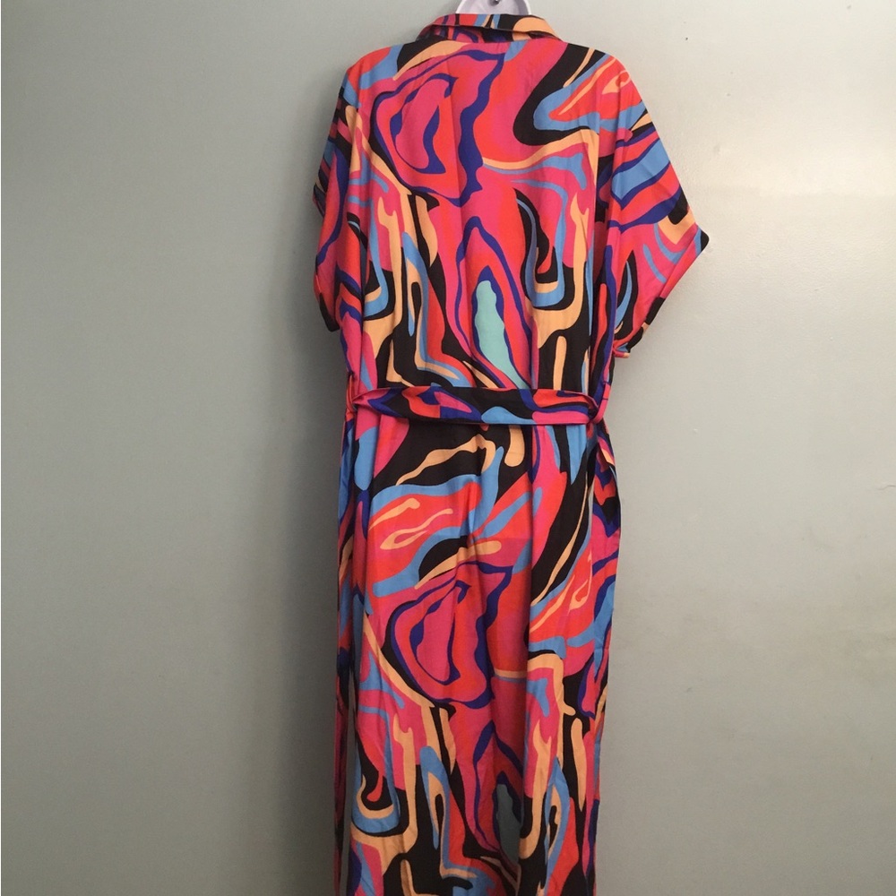 SHEIN Multicolor Abstract Dress - Picture 7 of 12